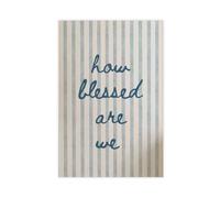 XFATGIA College-style Jesus Poster with Blue Bible Print And Fashionable Scripture Wall Canvas Poster Wall Art Decor Print Picture Paintings for Living Room Bedroom Decoration 08x12inch(20x30cm)