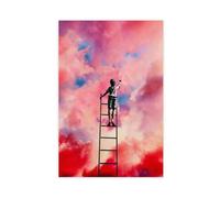 XFATGIA Colorful Surreal Poster Canvas Poster Bedroom Decor Landscape Office Room Decor Gift 20x30inch(50x75cm)