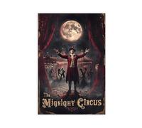 XFATGIA Gothic Ringmaster Circus Poster Canvas Poster Wall Art Decor Print Picture Paintings for Living Room Bedroom Decoration 16x24inch(40x60cm)