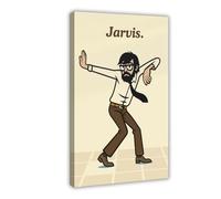 XFATGIA Jarvis Cock's Poster Canvas Poster Wall Art Decor Print Picture Paintings for Living Room Bedroom Decoration 20x30inch(50x75cm)