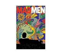 XFATGIA Mad Men Poster Canvas Poster Wall Art Decor Print Picture Paintings for Living Room Bedroom Decoration 16x24inch(40x60cm)