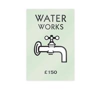 XFATGIA Midas Water Factory Poster Canvas Poster Bedroom Decor Landscape Office Room Decor Gift 12x18inch(30x45cm)