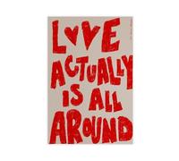 XFATGIA True Love Is Everywhere, Printed on Art Posters Canvas Poster Bedroom Decor Landscape Office Room Decor Gift 24x36inch(60x90cm)