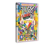 XFATGIA Yellow Submarine Movie Poster Canvas Poster Bedroom Decor Landscape Office Room Decor Gift 08x12inch(20x30cm)