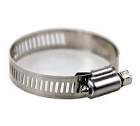 XFCNOI 10pcs Stainless Steel Adjustable Drive Hose Clamp Fuel Line Worm Size Clip Hoop Hose Clamp (Size : 65 89mm)