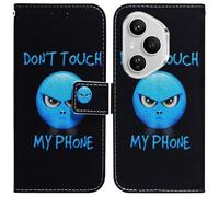 XFDSFDL® Protective Cover for Honor 400 Pro DNP-NX9 (6.7 Inch) PU Leather Flip Case Anger Pattern with Built Stand Magnetic Closure Wallet Phone Shell Holster 08