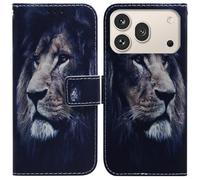 XFDSFDL® Protective Cover for Honor 600/600 Pro VKJ-NX9 (6.57 Inch) PU Leather Flip Case Lion Pattern with Built Stand Magnetic Closure Wallet Phone Shell Holster 05