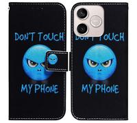 XFDSFDL® Protective Cover for Honor 600 Lite/ 500 Smart LNA-NX1 (6.6 Inch) PU Leather Flip Case Anger Pattern with Built Stand Magnetic Closure Wallet Phone Shell Holster 08