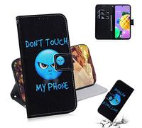 XFDSFDL® Protective Cover for LG K42 LM-K420 (6.6 Inch) PU Leather Flip Case Anger Pattern with Built Stand Magnetic Closure Wallet Phone Shell Holster, 08