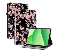 XFDSFDL® Protective Cover for Oppo Pad SE OPD2417 (11 Inch) PU Leather Flip Case Plum Blossom Pattern with Stand Wallet Holster Device Shell 01