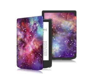 XFDSFDL® Protective Cover for PocketBook Verse Pro PB629/634 (6 Inch) Ultra Thin PU Leather Flip Case Starry Sky Pattern with Auto Wake/Sleep Holster Device Shell, 05
