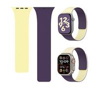 XFEN Magnetic Band Compatible with Apple Watch Series 11/10 46mm, SE(3rd/2nd/1st gen) 44mm, Ultra 3/2/1 49mm, Series 9/8/7 45mm, Modern Tactile Micro-Pattern Dual-Tone Sport Strap, High-Contrast