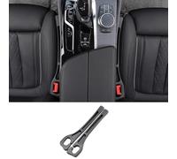 XFEU_sp 2 Pcs Car Seat Gap Filler For MG MULAN 2022-2023 2024 2025, Car Seat Gap Plug, Car Seat Gap Organiser, Fit Car Fill The Gap Between Seat And Console Car Seat Accessories,A-Black