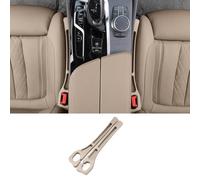 XFEU_sp 2 Pcs Car Seat Gap Filler For MG MULAN 2022-2023 2024 2025, Car Seat Gap Plug, Car Seat Gap Organiser, Fit Car Fill The Gap Between Seat And Console Car Seat Accessories,B-Beige