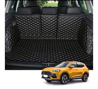 XFEU_sp Boot Liner For AUDI S5 4door 2017-2023, Boot Floor Mats, Car Boot Mat, Washable Trunk Cover Anti-Scratch Anti Slip Raised Edges Waterproof Tear-Resistan,A-Black+Beige