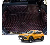XFEU_sp Boot Liner For BMW 3 Series 2018-2022 G20 G21, Boot Floor Mats, Car Boot Mat, Washable Trunk Cover Anti-Scratch Anti Slip Raised Edges Waterproof Tear-Resistan,B-Black+Red