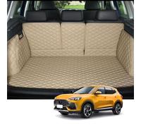 XFEU_sp Boot Liner For BMW 4 Series 2Door 2014-2019, Boot Floor Mats, Car Boot Mat, Washable Trunk Cover Anti-Scratch Anti Slip Raised Edges Waterproof Tear-Resistan,D-Beige