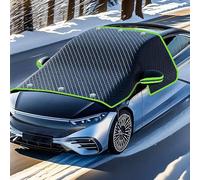 XFEU_sp Car Windscreen Cover For Nissan March 2010-2023 2024 2025, Front Window Ice Cover, Ice Protection Foils Magnetic, Waterproof Dustproof Uv Protection And Snow,A