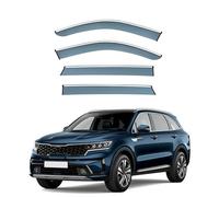 XFEU_sp Wind Deflector For KIA Sorento 2021-2025, Car Side Window Wind Deflectors, Side Window Ventilated Visors, Rain Protection Stick-On Deflectors Rain Guards For Car Window