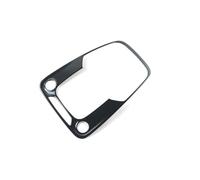Xfheqmd For A4 B9 2017-2021 Car Roof Light Sticker Interior Modified Front Seat Reading Lamp Frame Decoration Trim Car Decoration Interior(Carbon Fiber Black)