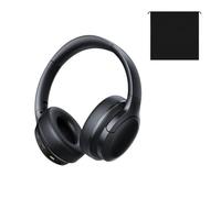 XFHtyCJ 1PCS Wireless Headphones | Clear Call Headsets Super Bass Hit Earphones Playtime(Black add pouch)