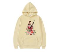 XFICSD Hoodies Bree Van De Kamp Sweatshirts Men and Women Casual Pullovers, Fashionable Cartoon Print Hooded Long-sleeved Tops Comfortable Casual Jackets-khaki||M