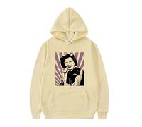 XFICSD Sweatshirt Patsy Cline Hoodies Men Women Loose Casual Jackets, Fashion Cartoon Printed Casual Tops Comfortable Sweatshirts-khaki||S