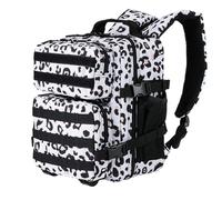 XFLHXY 9L Mini Tactical Backpack for Men Women, Small Daily Use MOLLE Daypack for Multifunctional Gym Fitness Outdoor Sport Camping(Leopard)