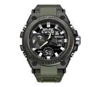 XFLHXY Mens Watch Military Sports Outdoor Waterproof Watches for Men Date Multi Function Tactics Alarm Stopwatch Analog Watches(Color6)