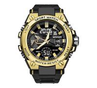 XFLHXY Mens Watch Military Sports Outdoor Waterproof Watches for Men Date Multi Function Tactics Alarm Stopwatch Analog Watches(Color3)