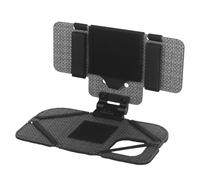 XFLHXY Outdoor Molle Phone Carrier, Lightweight Foldable Navigation Board with Wide Angle Phone Holder, Chest Rig Hovering Mount Tactical Phone Mount for 15 Pro(Black)