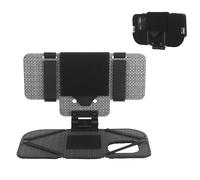 XFLHXY Outdoor Molle Phone Carrier, Lightweight Foldable Navigation Board with Wide Angle Phone Holder, Chest Rig Hovering Mount Tactical Phone Mount for 15 Pro(Black)