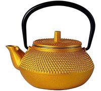 XFLSDHGD Japanese Style Cast Iron with Infuser Best Cast Iron with Infuser for Loose Leaf Tea and Teabags Tea Kettle Stovetop Safe 0.3L Retro Octopus feet