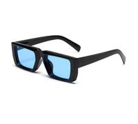 XFLSDHGD Small Sunglasses Women Fashion Trend Steampunk Shades Men Vintage Luxury Rectangle Punk Sun Glasses