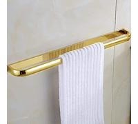 XFLSDHGD Towel Rails Modern Towel Rack, Bathroom Towel Rail High Load-Beastorage Shelf Towel Rack Copper European Retro Single Rod Hardware Towel Holder Towel Racks/Antique The New