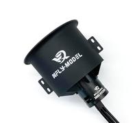 XFLY-MODEL 80mm 12-Blade EDF Ducted Fan with 6S Brushless Inrunner 3665-KV2300 Motor PRO Model Jet Aircraft