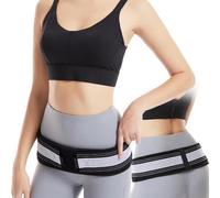 XFLYP Sacroiliac Hip Belt, Back Pain Belt for Women and Men, Anti-Slip Pelvic and Lower Back Support Brace Alleviate Sciatic, Pelvic, Lower Back and Leg Pain, Stabilize SI Joint-B
