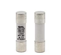 XFMZFUBD 20pcs DC 1000V Solar Fast Blow Ceramic gPV Fuse Link DNPV1038 10X38 gG Cutout 2A 4A 6A 8A 10A 16A 20A 25A 30A(16A)