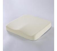 XFNWT Ice Silk Seat Cushion for Cool Comfort Memory Foam Coccyx Pillow for Tailbone Sciatica Pain Relief, Orthopedic Support for Office Chair, Car, Wheelchair, Long Sitting,Beige-40 * 40 * 5.5cm