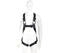 XForce Noire Lightweight 2 Point Fall Arrest Height Safety Harness (XXL)
