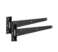 Xfort 2 Pack 250 mm T-Hinge Black Japanned