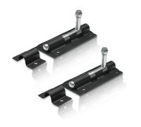 Xfort 2 Pack Heavy Duty Tower Bolt Black 100mm (4")