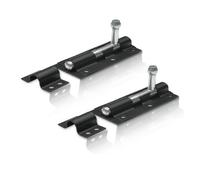 Xfort 2 Pack Heavy Duty Tower Bolt Black 150mm (6")