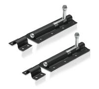Xfort 2 Pack Heavy Duty Tower Bolt Black 200mm (8")