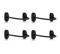 Xfort 4 Pack Viper Fixed Cable Window Restrictor In Black