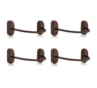 Xfort 4 Pack Viper Fixed Cable Window Restrictor In Brown