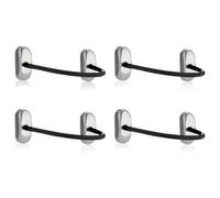 Xfort 4 Pack Viper Fixed Cable Window Restrictor In Polished Chrome