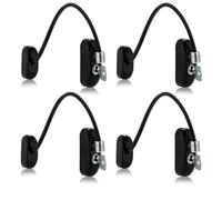 Xfort 4 Pack Viper Key Locking Cable Window Restrictor In Black