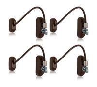 Xfort 4 Pack Viper Key Locking Cable Window Restrictor In Brown
