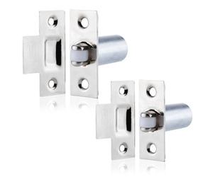 Xfort Adjustable Roller Catch, Polished Chrome